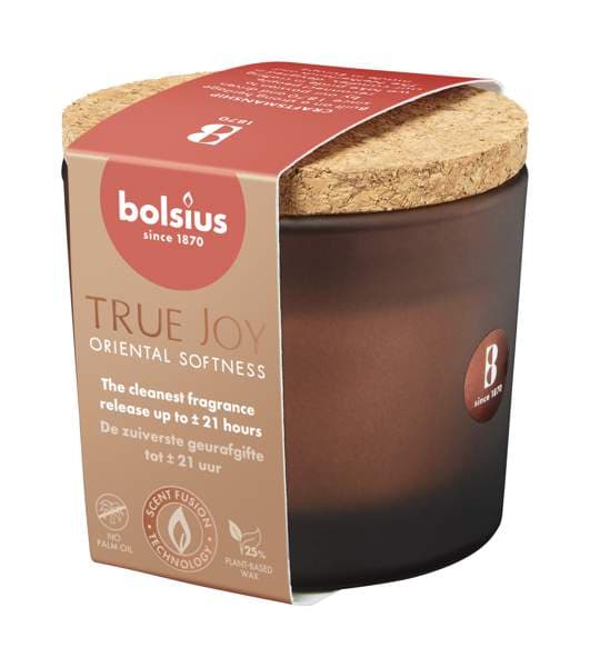 Bolsius ilmkerti True joy í glasi Oriental softness 
