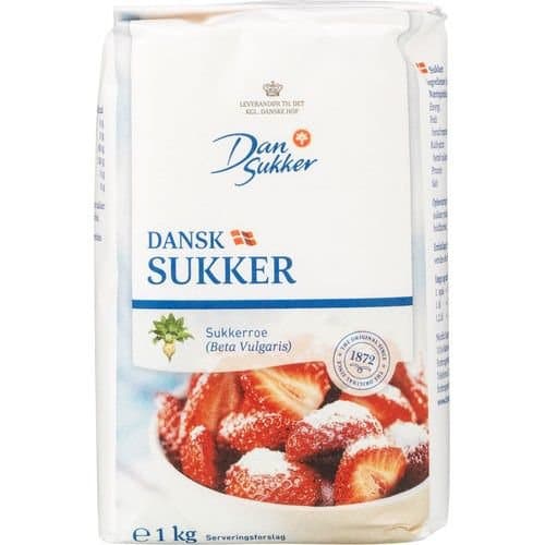 Dan Sukker strásykur 1kg 1
