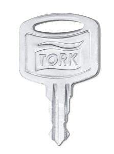 Tork lykill á skammtara