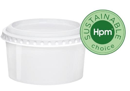 Hpm Gervitannabox með loki, einnota 1