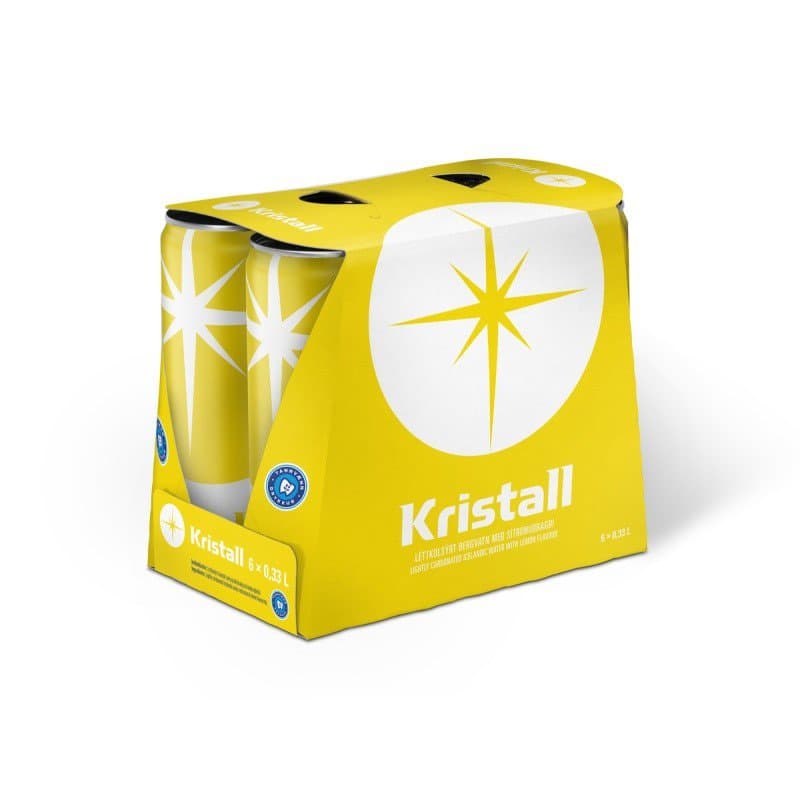 Kristall sítrónu 0,33l 6 dósir 1