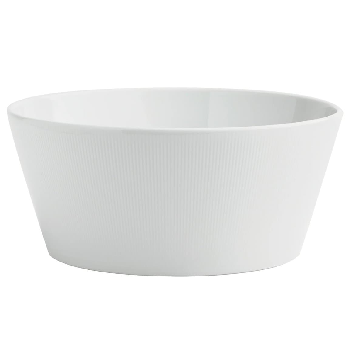 Eventail diskur djúpur hvítur 23cm 1