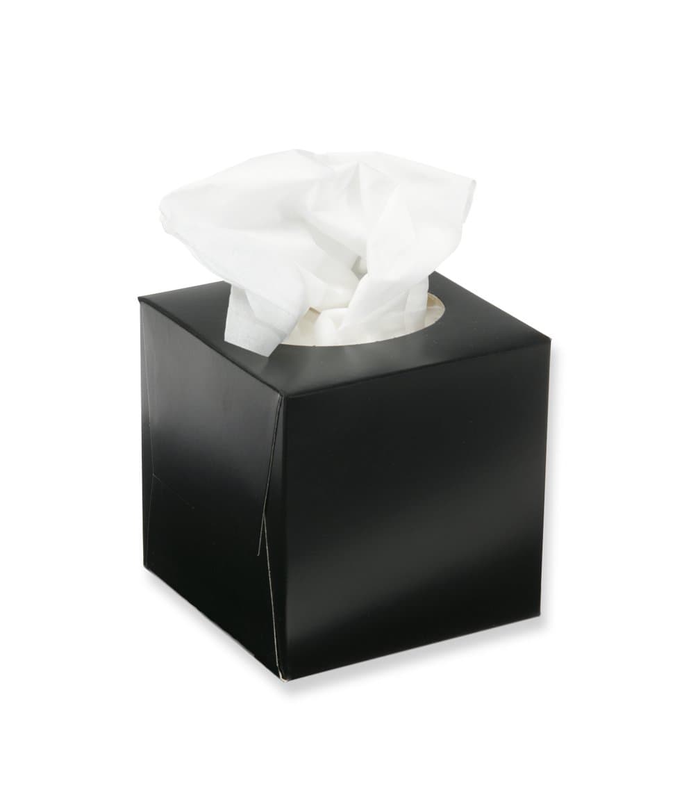 Tissue 2l, 60stk í svörtu boxi 1