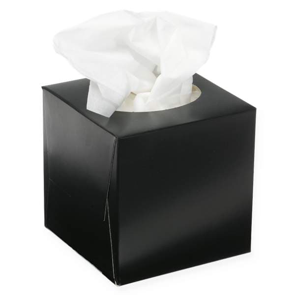 Tissue 2l, 60stk í svörtu boxi