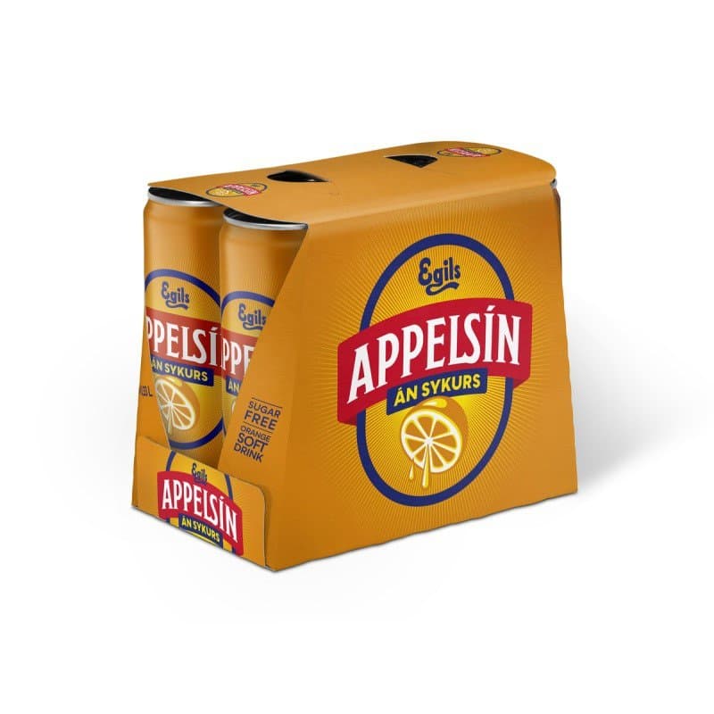 Egils appelsín 0,33l 6 dósir 1