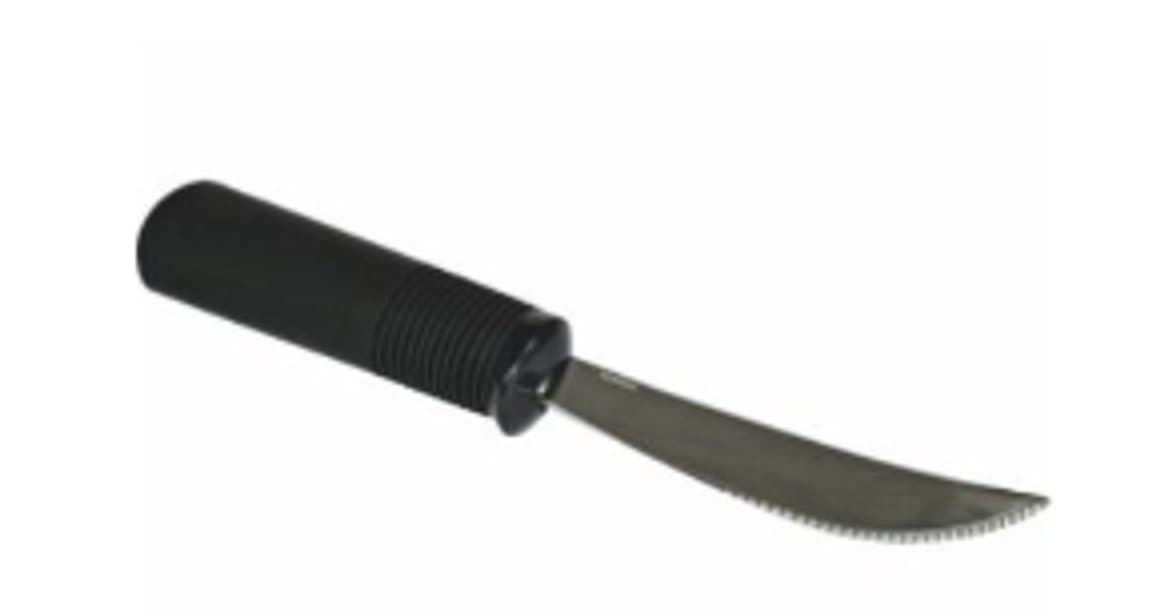 Hnífur m. breiðu handfangi 1