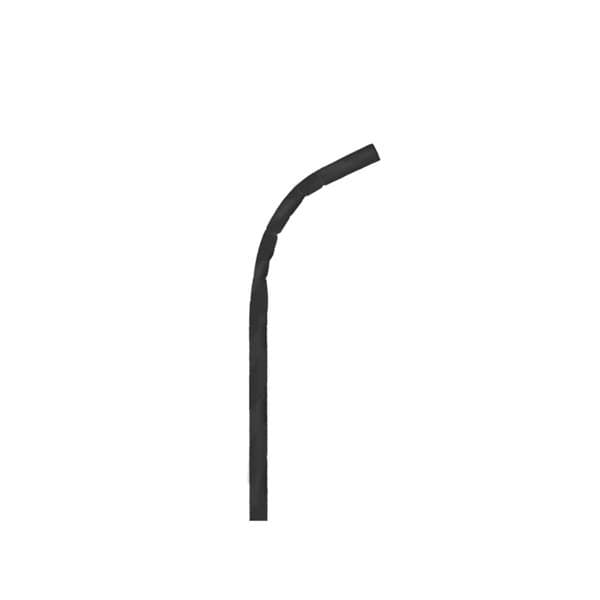 Sogrör bioware flex, svört 230x6mm 250stk