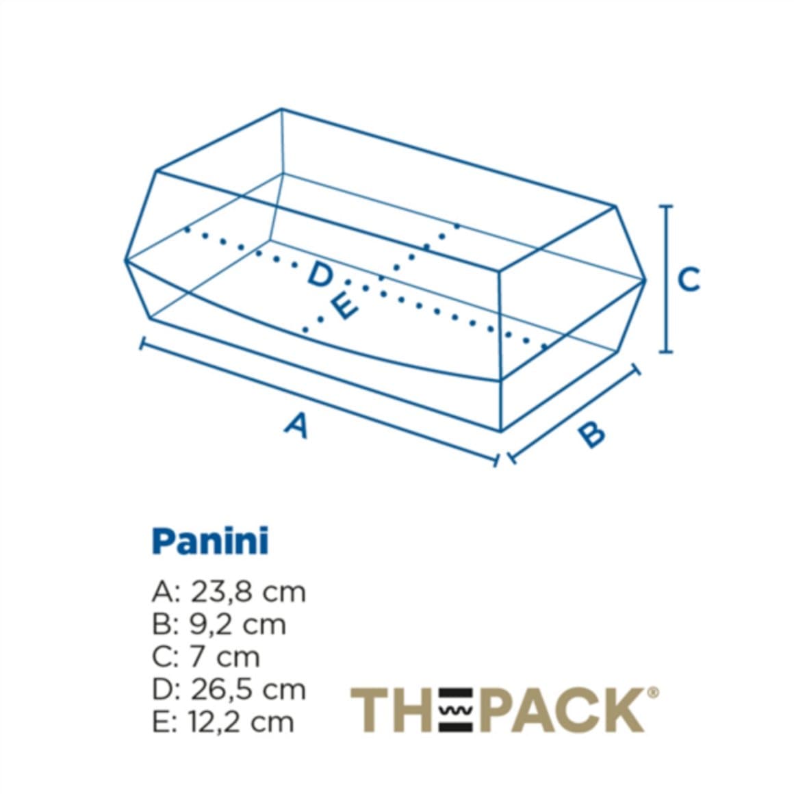 Paninibox Thepack 26,5x12,2x7cm 50stk 3