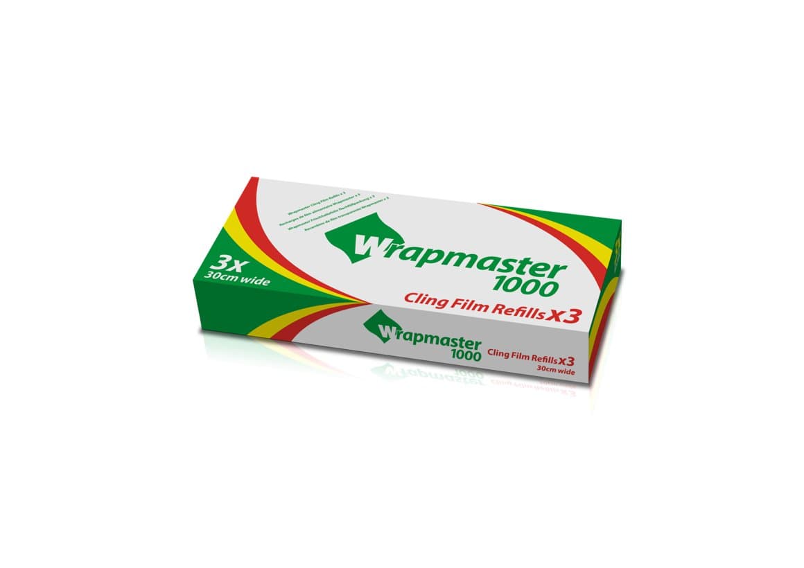 Wrapmaster PVC matfilma handm. 30cmx100m 3rl  1