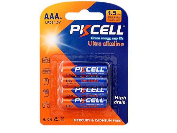PKcell rafhlöður AAA 4 stk 1