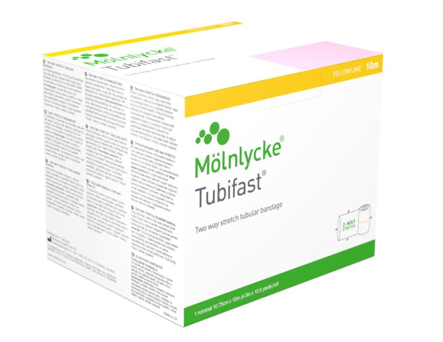 Mölnlycke Tubifast Gult 10,75cm x 10m 1