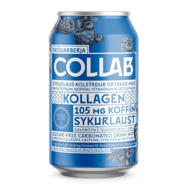 Collab skógarberja 6x33 cl dósir 1