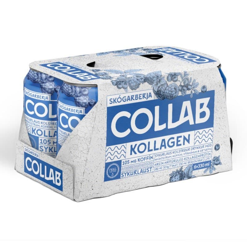 Collab skógarberja 6x33 cl dósir 2