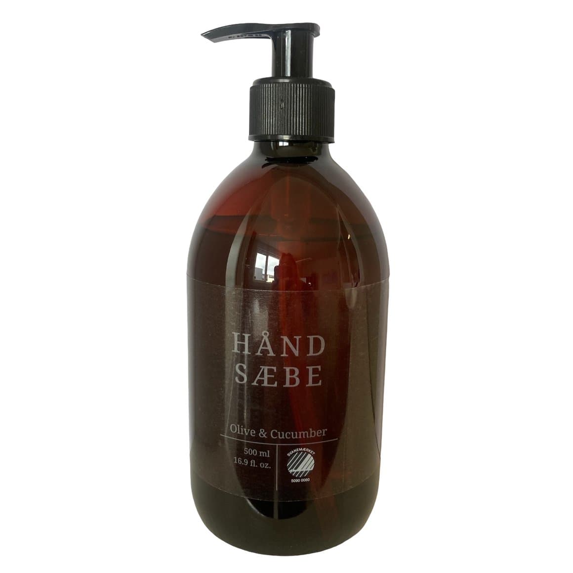 Handsápa með dælu, olive/cucumber 500ml 1