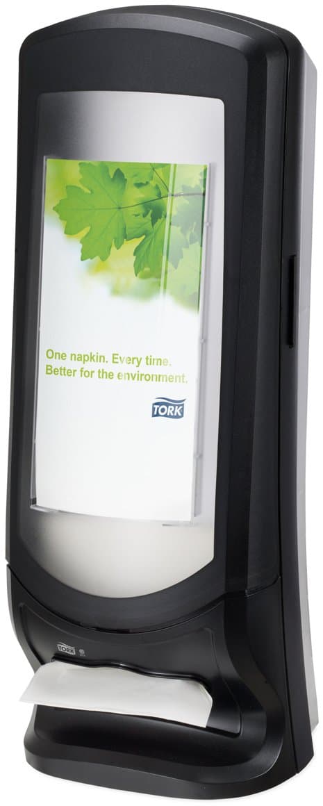 Tork Xpressnap Stand® serv.skammtari svartur N4 1