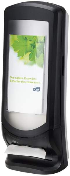 Tork Xpressnap Stand® serv.skammtari svartur N4