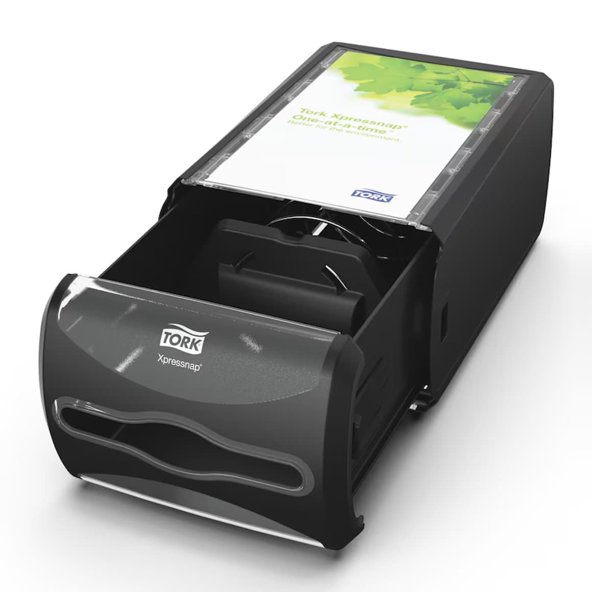 Tork Xpressnap Countertop serv.skammtari svartur N4 3