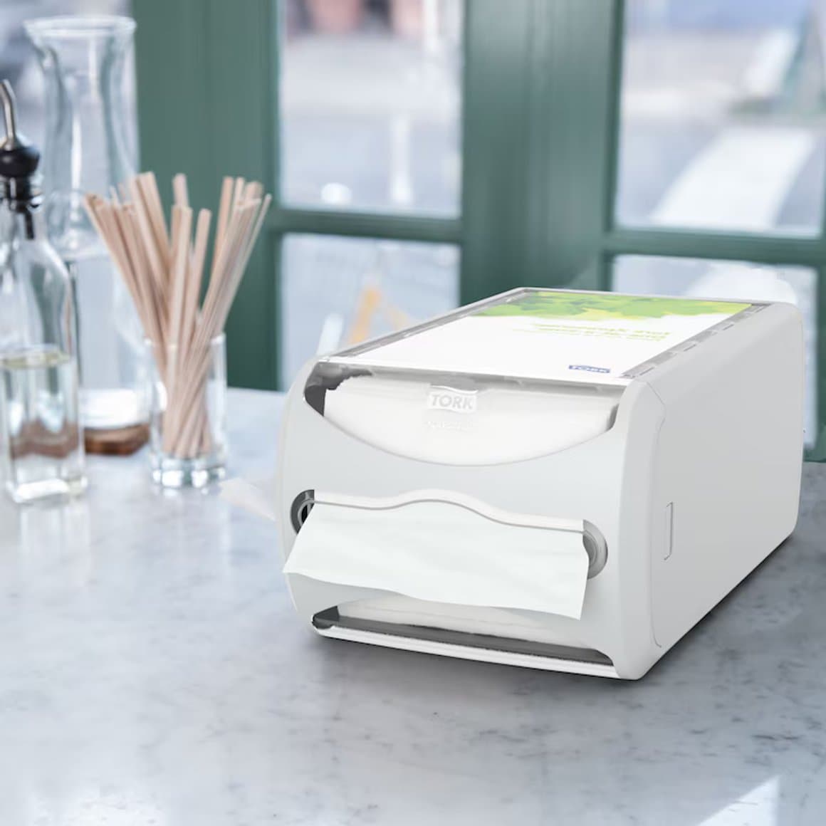 Tork Xpressnap Countertop® serv.skammtari grár N4 4