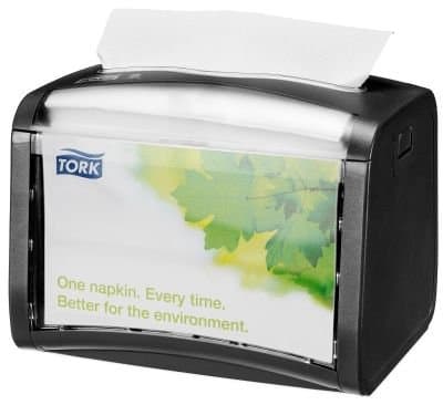 Tork Xpressnap Tabletop® serv.skammtari svartur N4 1