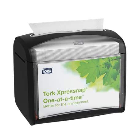 Tork Xpressnap Tabletop® serv.skammtari svartur N4