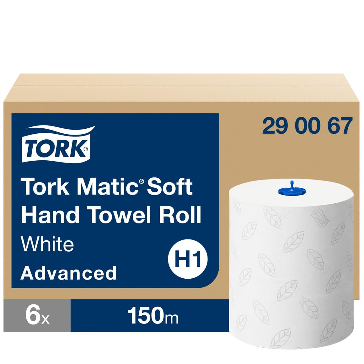 Tork Matic® handþ. mjúkar 21cm 150m 6rl E H1 1
