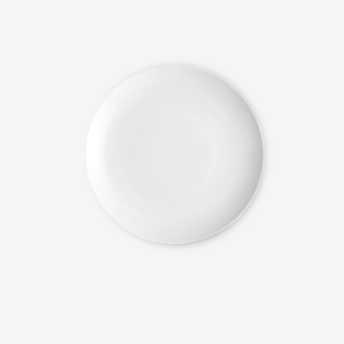 Eventail diskur hvítur 26,5cm  1