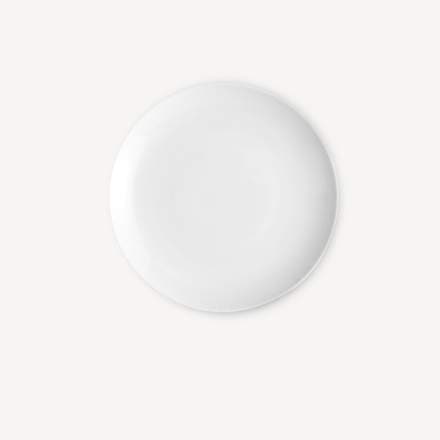 Eventail diskur hvítur 26,5cm 