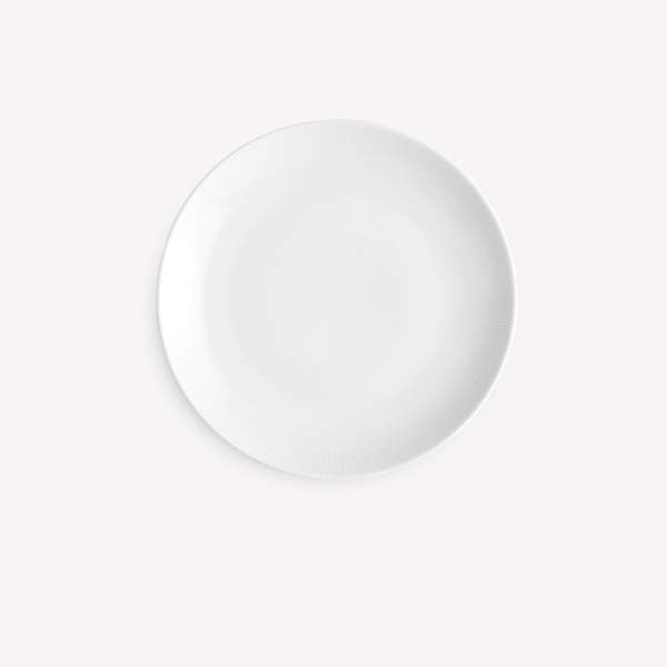 Eventail diskur hvítur 28cm