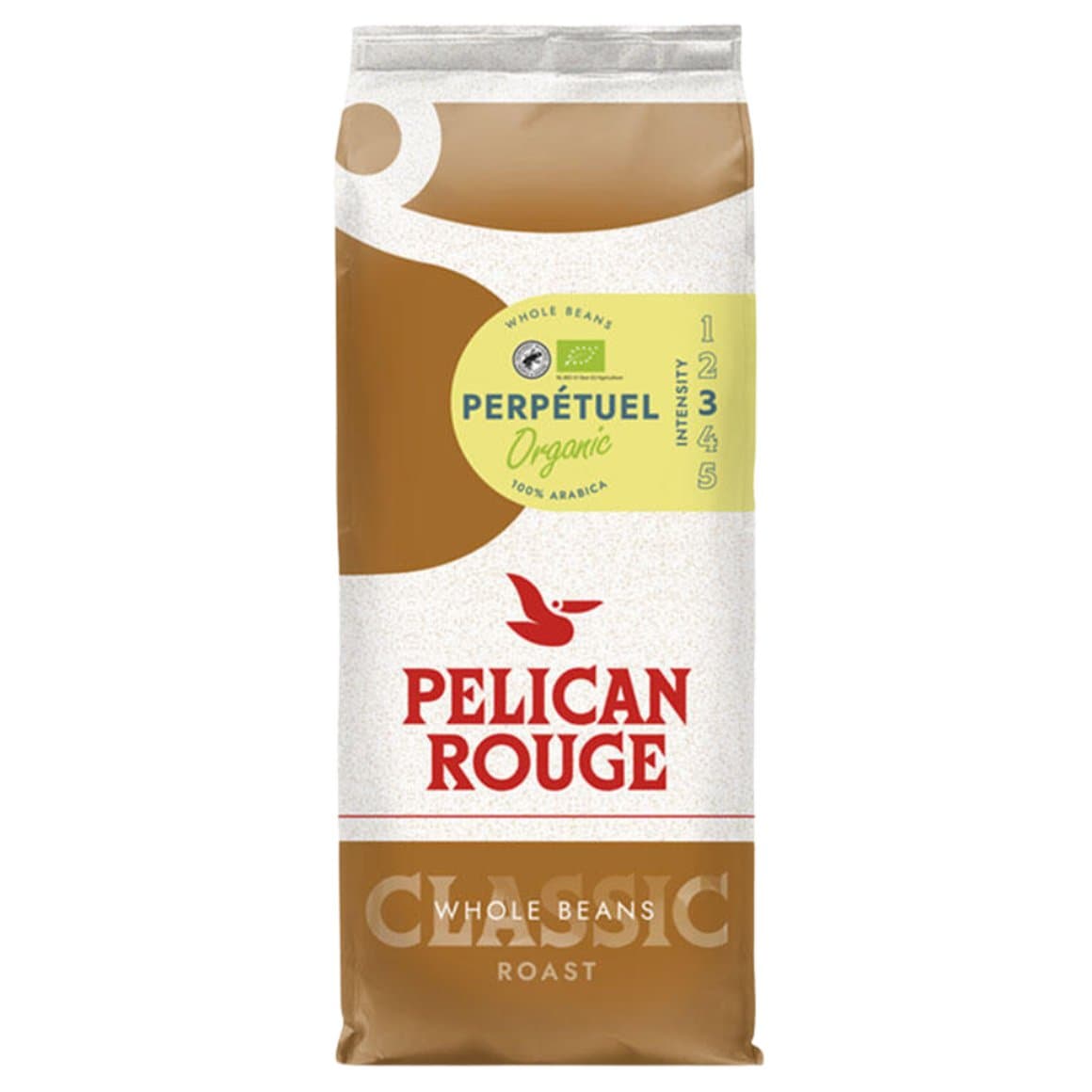 Pelican Rouge kaffibaunir Perpetuel organic 1kg 1