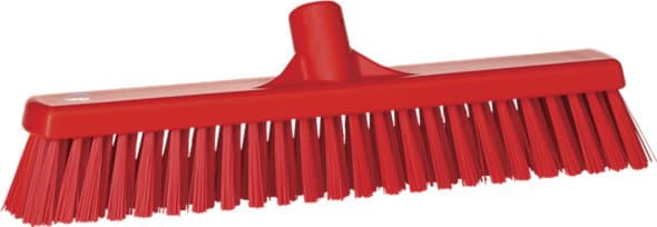 Vikan gólfsópur 41cm, mjúkur/stífur rauður 1