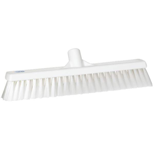Vikan gólfsópur 41cm, mjúkur/stífur, hvítur