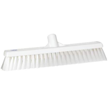 Vikan gólfsópur 41cm, mjúkur/stífur, hvítur