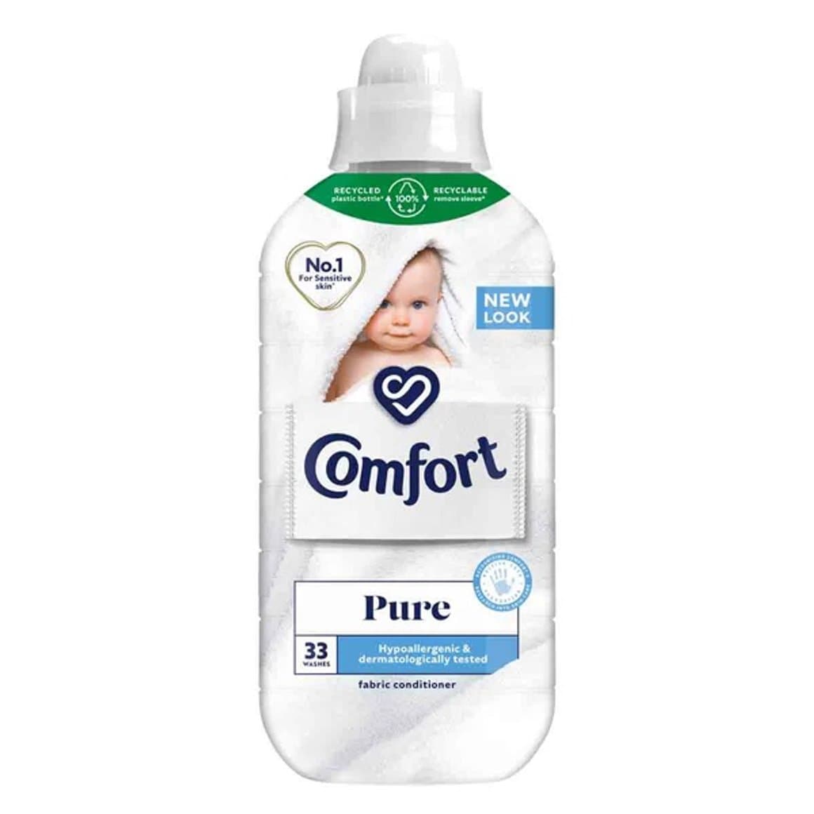 Comfort mýkingarefni pure 990ml 1