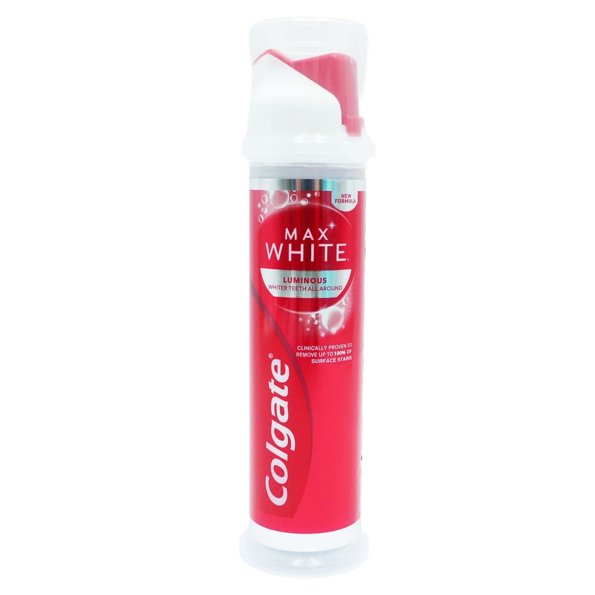 Colgate Max white tannkrem pumpa 100ml 1