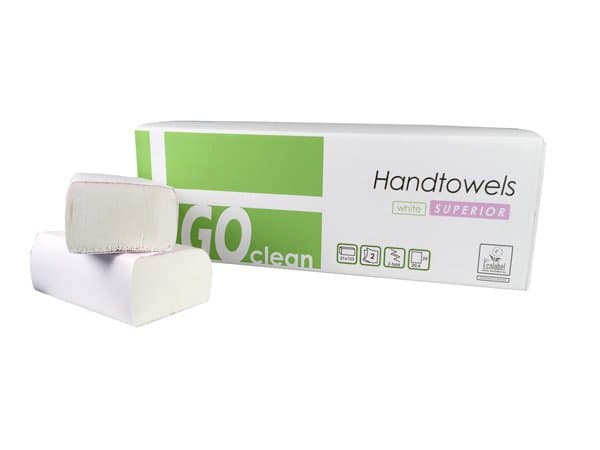 Go Clean handþ Z-Fold 2l. hvítur 3210stk E H2 1
