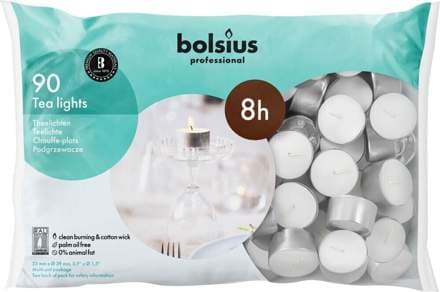 Bolsius teljós 8klst 90stk