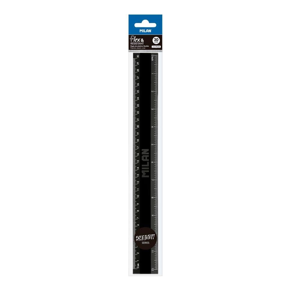 MILAN Reglustika 30cm, svört 1