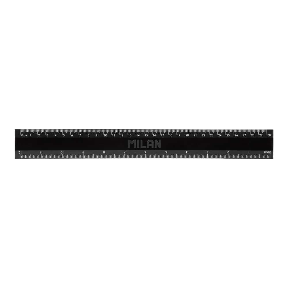MILAN Reglustika 30cm, svört 4
