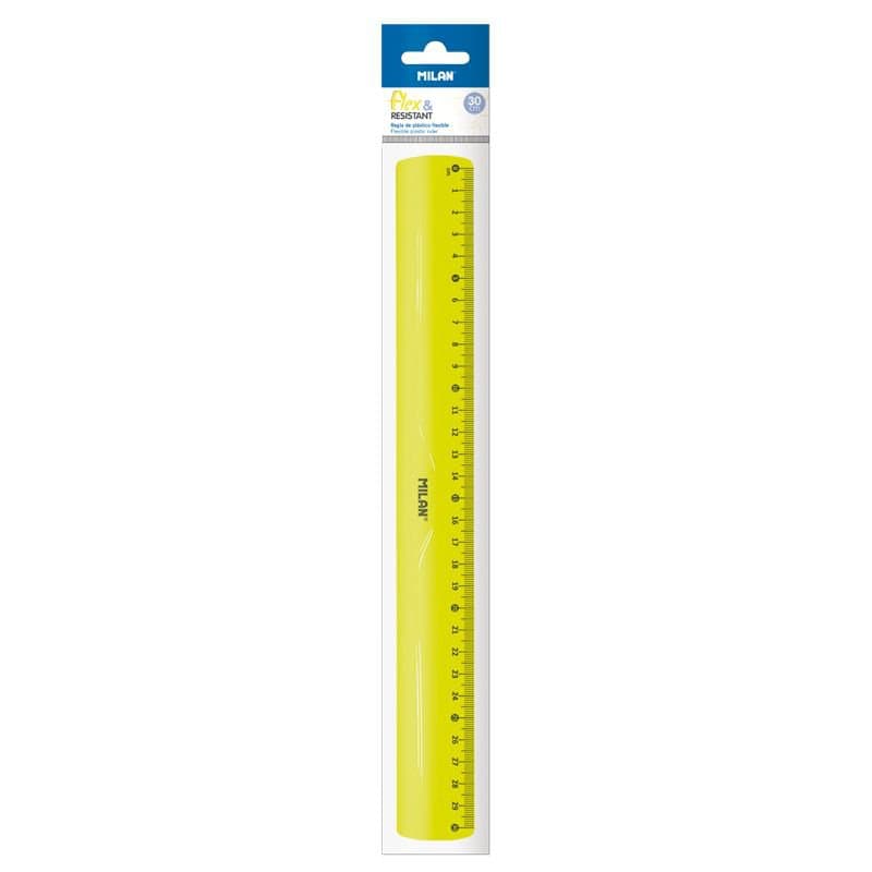 MILAN Reglustika 30cm, gul 3
