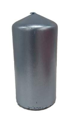 Bolsius kerti met. Shimmer blue 12x6cm