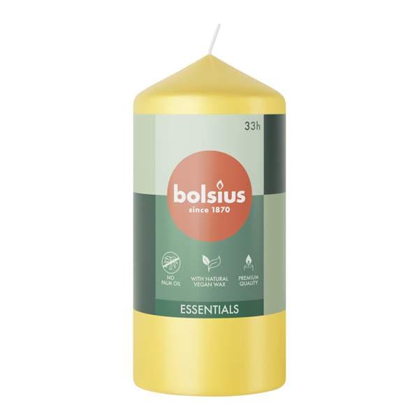 Bolsius kerti Sunny yellow 12x6cm
