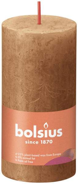 Bolsius kerti brúnt 10x5cm rustic