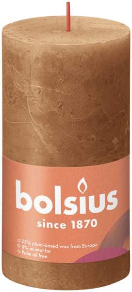 Bolsius kerti brúnt 13x7cm rustic