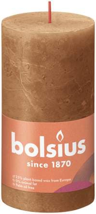 Bolsius kerti brúnt 13x7cm rustic