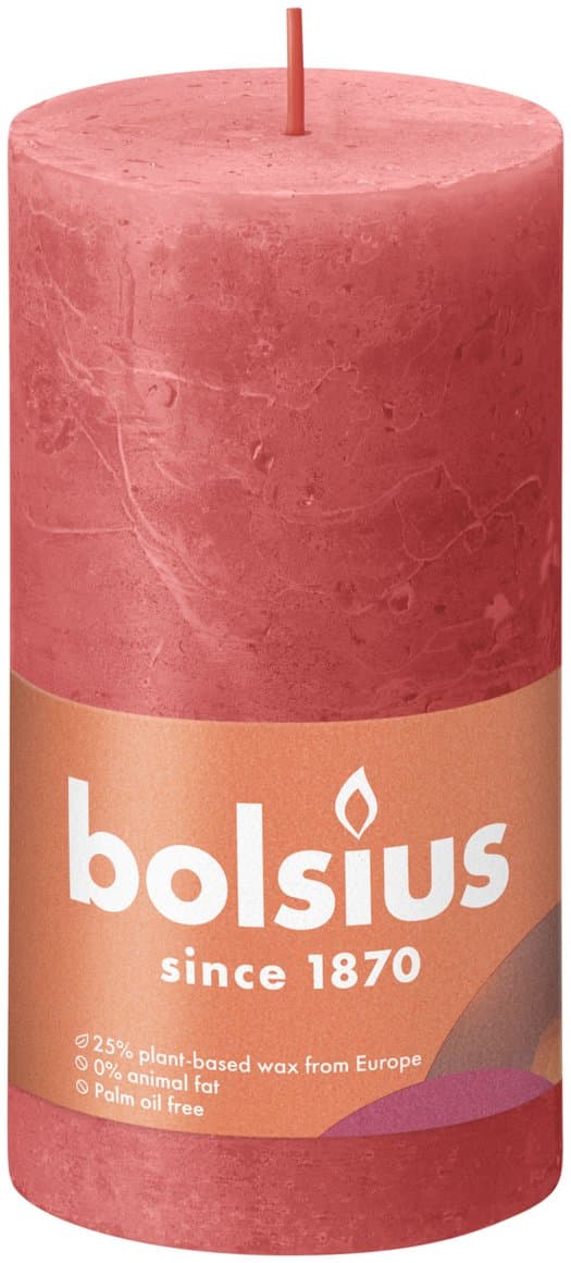 Bolsius kerti bleikt 13x7cm rustic 1