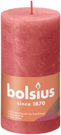 Bolsius kerti bleikt 13x7cm rustic