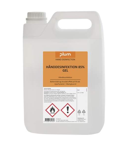Plum handspritt gel 85% 5l