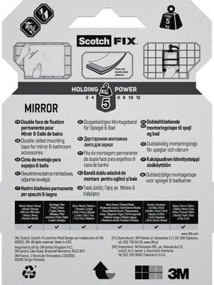 Scotch-Fix tvöfalt límband 19mm x 3mtr 2