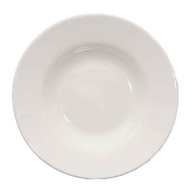 Toledo diskar djúpir hvítir 23cm 6stk 1