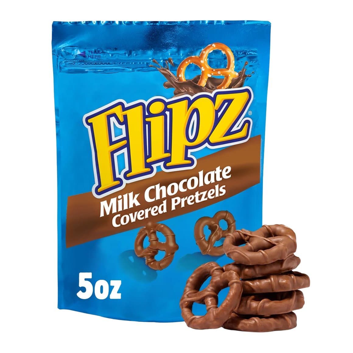 Flipz saltkringlur með mjólkursúkkulaði 80gr 1